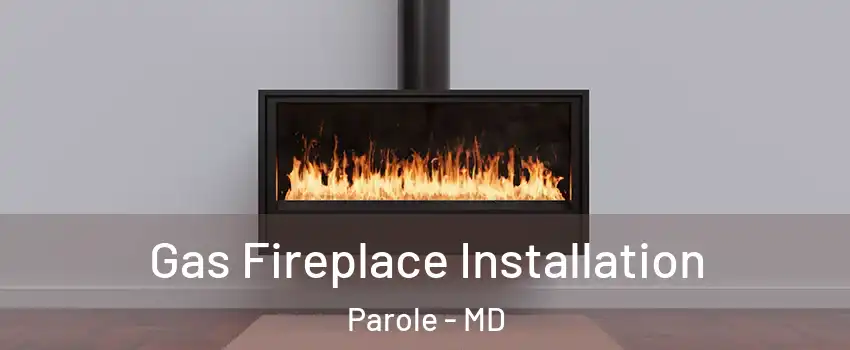  Gas Fireplace Installation Parole - MD
