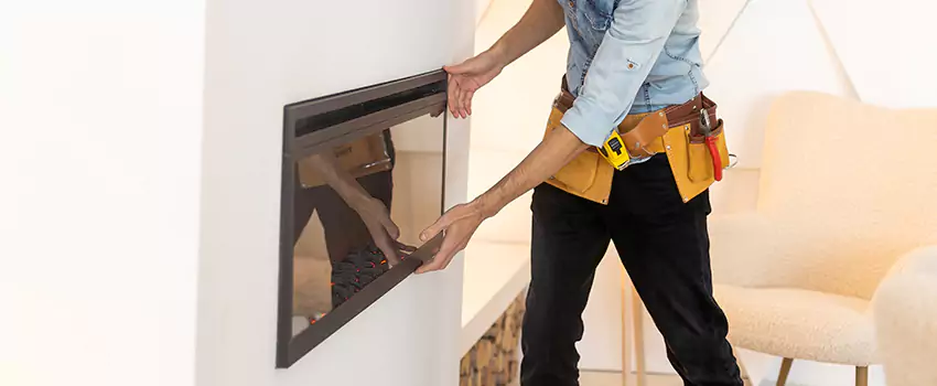 Metal Fireplace Installation in Parole, Maryland