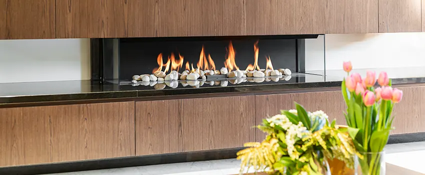 Double-height Fireplace Design Refurbishment in Parole, Maryland